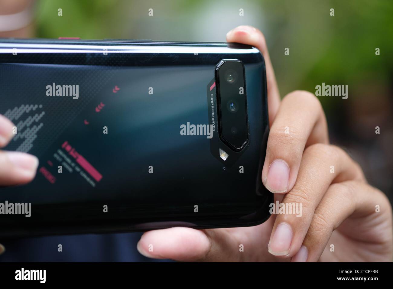 HCMC, VN - Rog Phone 5 pour usage éditorial Banque D'Images