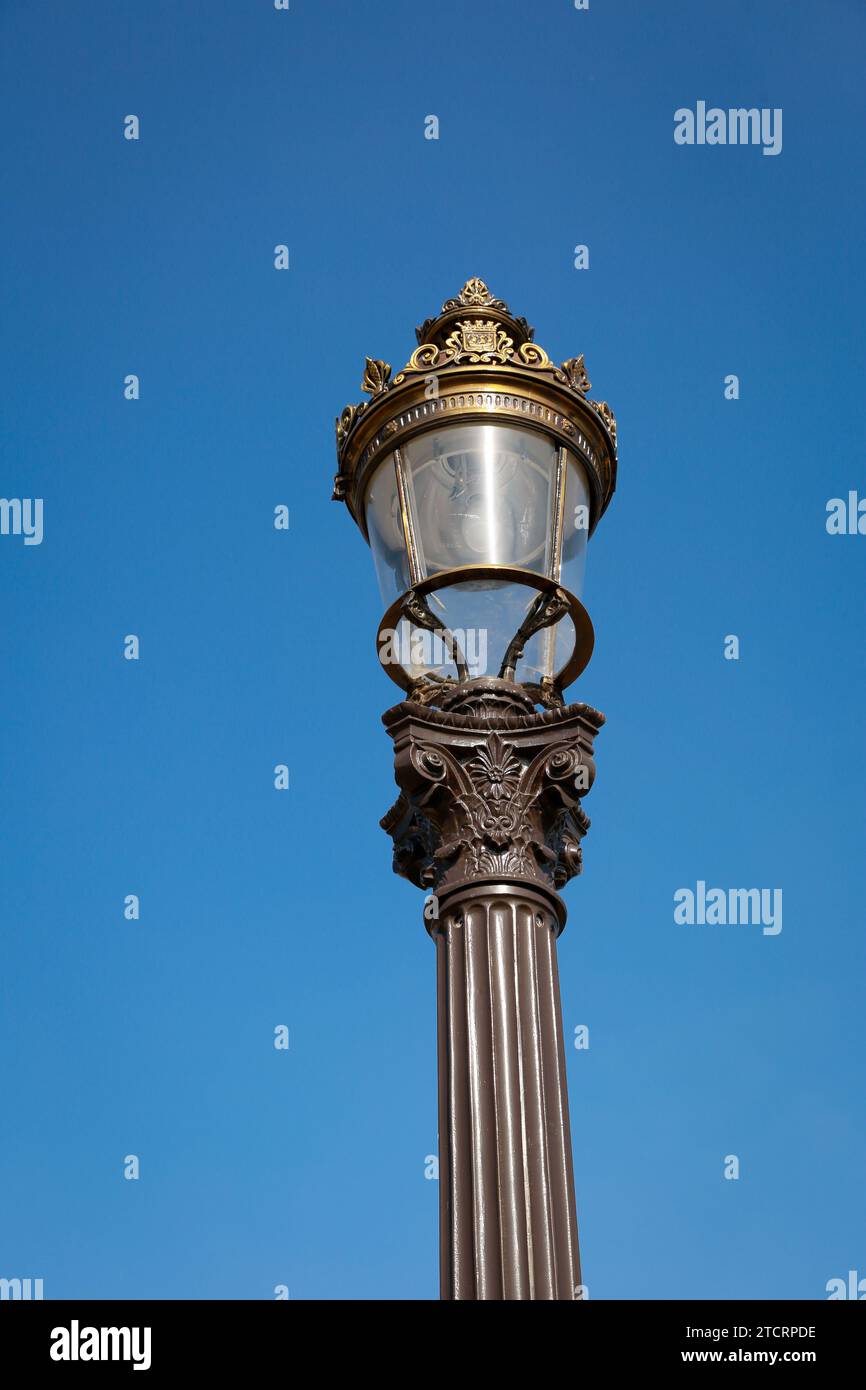 Place de la Concorde, l'une des places les plus célèbres de Paris, France Banque D'Images