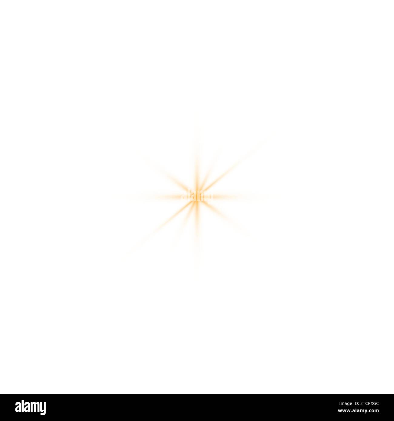 Icône Glare Star brillante. Illustration vectorielle. Illustration de Vecteur