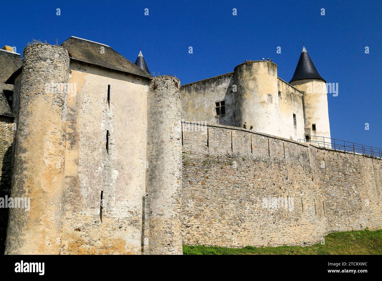 Château de Noirmoutier, Vendée, France. Banque D'Images
