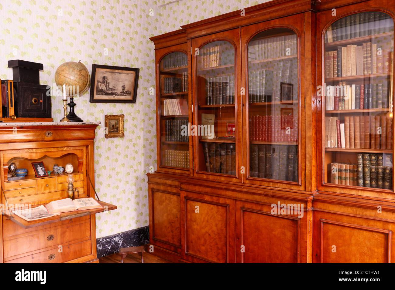 Saint Sauveur en Puisaye, Maison de Colette. Sidonie Gabrielle Colette était une romancière française ( 1873 - 1954 ). France. Banque D'Images