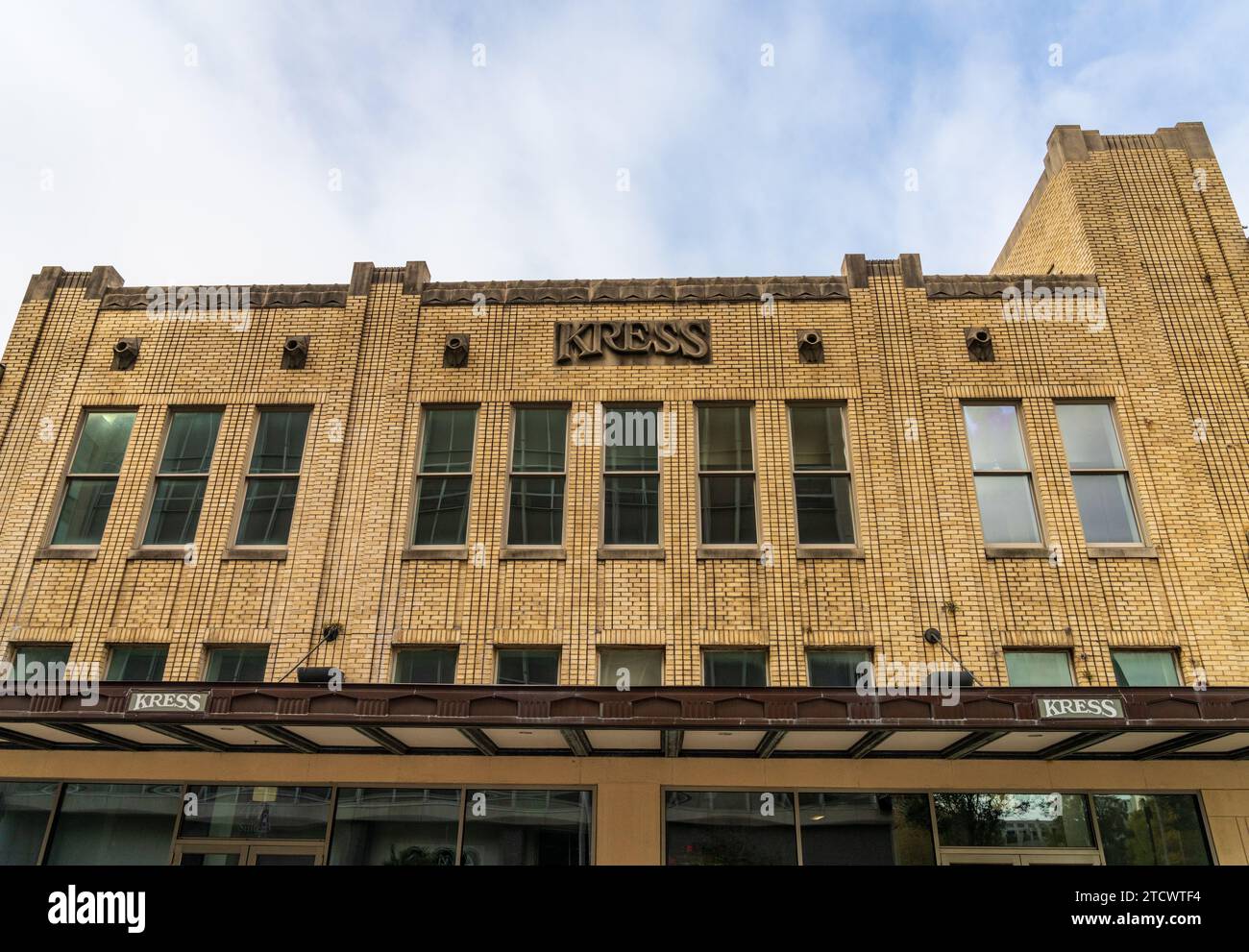 Bâton Rouge, Louisiane - 27 octobre 2023 : célèbre grand magasin historique SH Kress, site du premier sit-in des droits civiques dans la capitale de l'État de Louisiane Banque D'Images