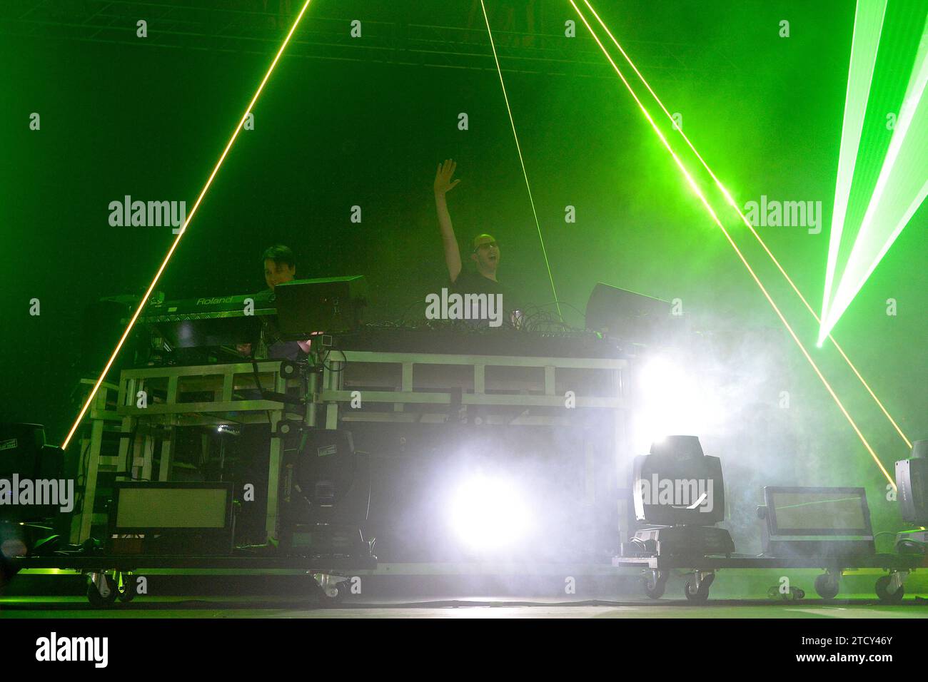 Barcelone, 06/18/2015. Sonar 2015, le concert des Chemical Brothers. Photos : PEP Dalmau Archdc. Crédit : Album / Archivo ABC / PEP Dalmau Banque D'Images