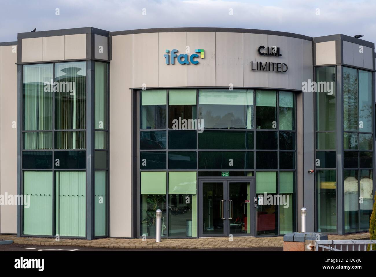 Bureau de l'IFAC à Bandon, West Cork, Irlande. Banque D'Images