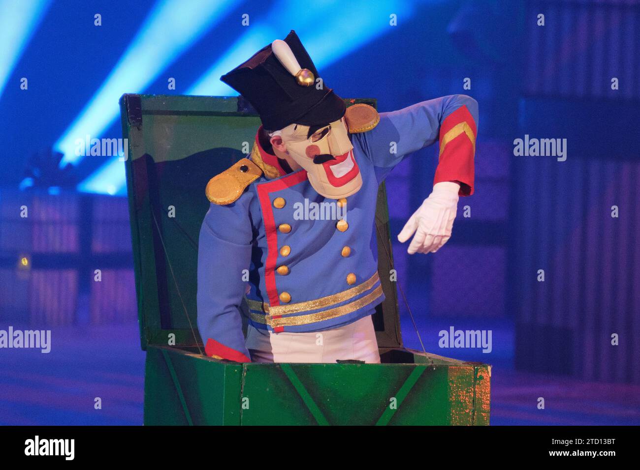 Dansez lors de la présentation du spectacle Christmas on Ice The Nutcracker au Madrid Arena. 15 décembre 2023 Espagne (photo par Oscar Go Banque D'Images