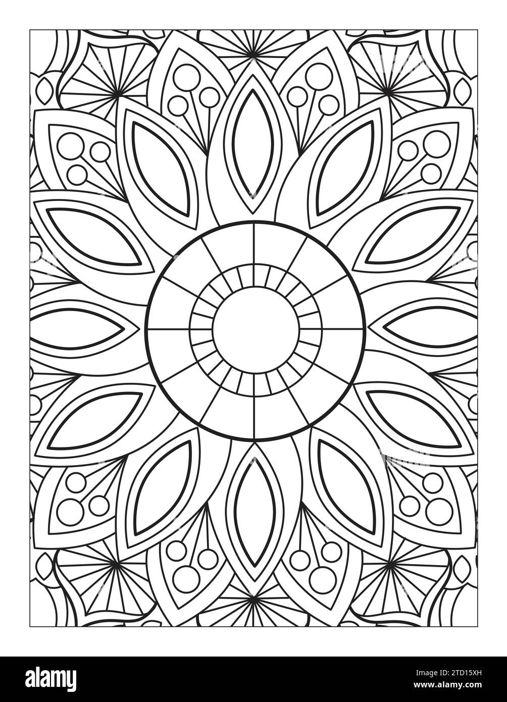 Coloriage Mandala Floral Adultes Kdp Coloriage Mandala Adulte Kdp  Intérieur. Mandalas à Colorier