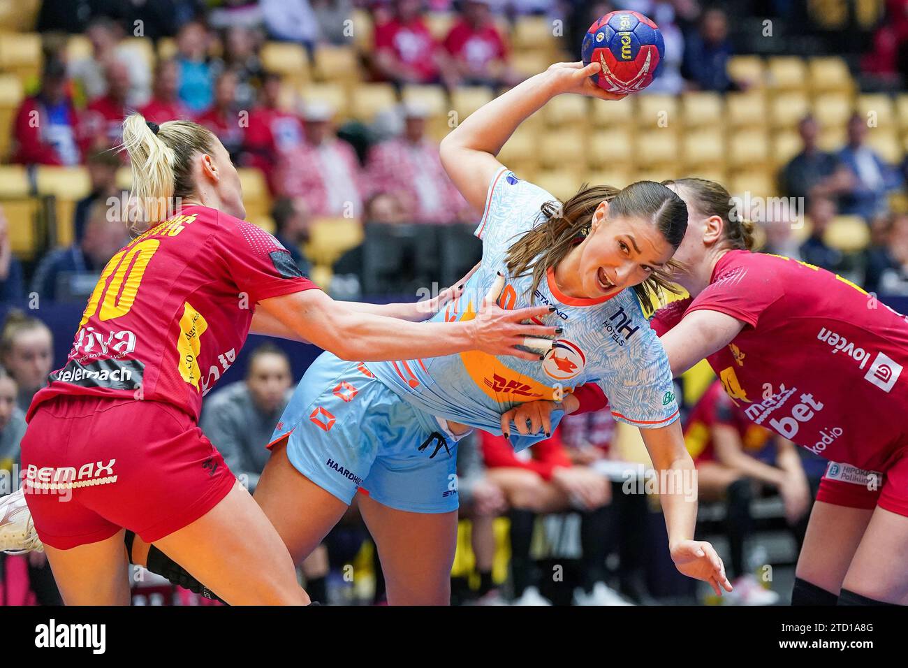 HERNING, DANEMARK DÉCEMBRE 15 Jelena Despotovic du Monténégro