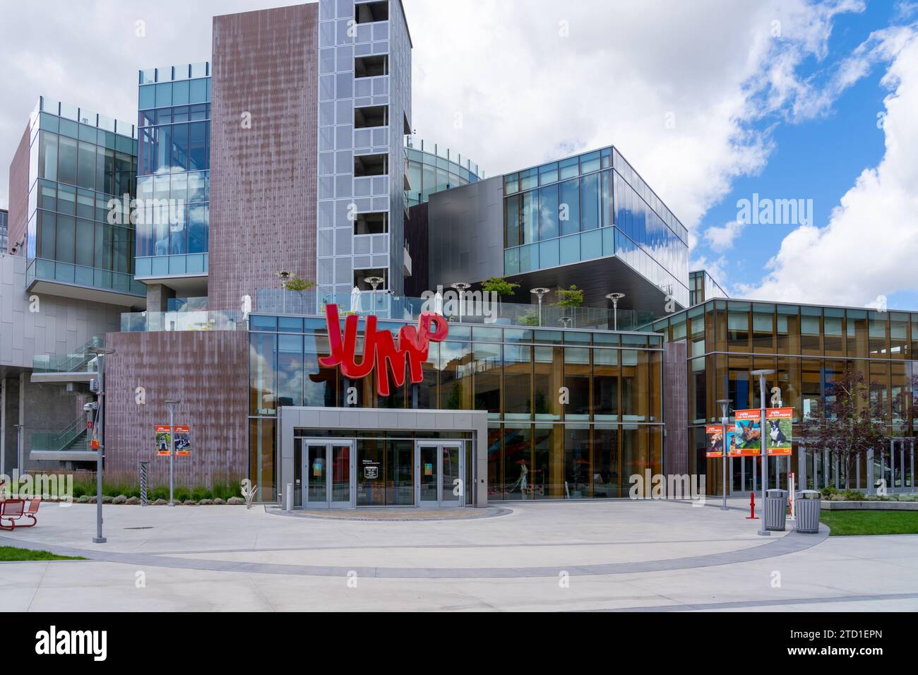 Bâtiment JUMP à Boise, Idaho, USA, le 18 juin 2023. Banque D'Images