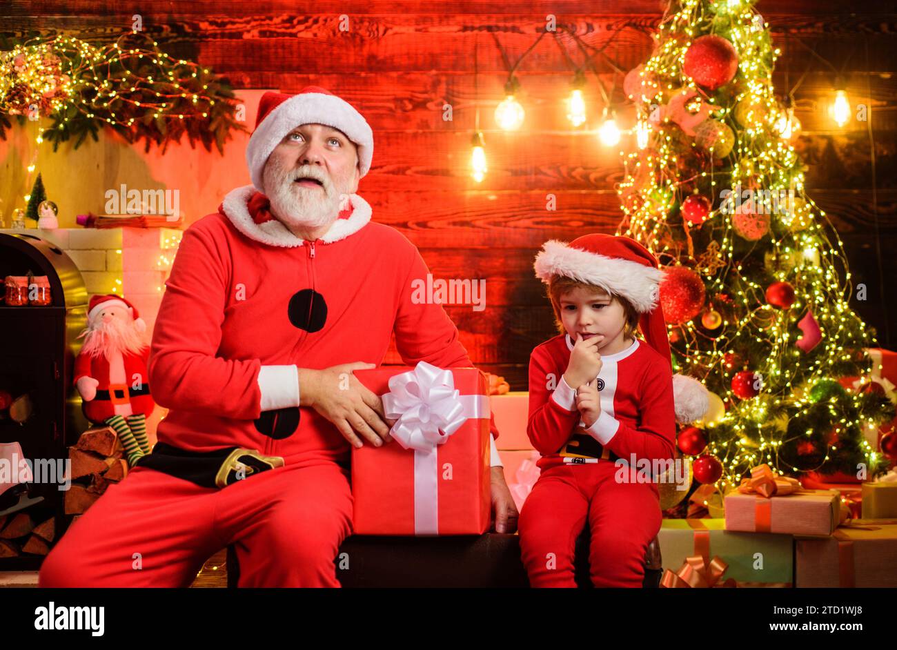 Costume Père Noël En Polaire Pour Bébé Garçon - Chaud, Cosplay, Noël 2025, Tailles Petites - 8