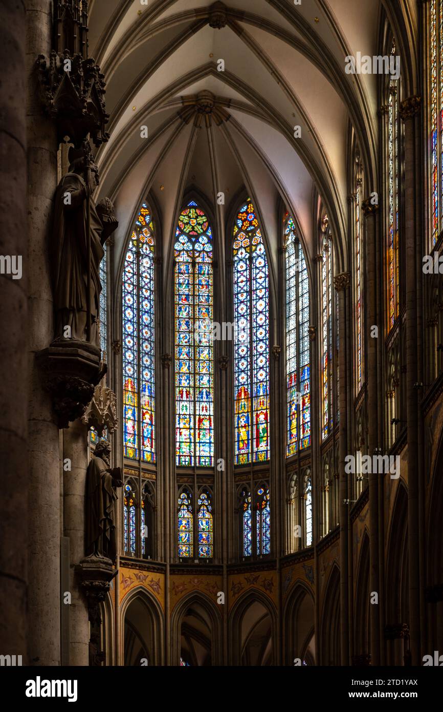 La cathédrale de Cologne Banque D'Images