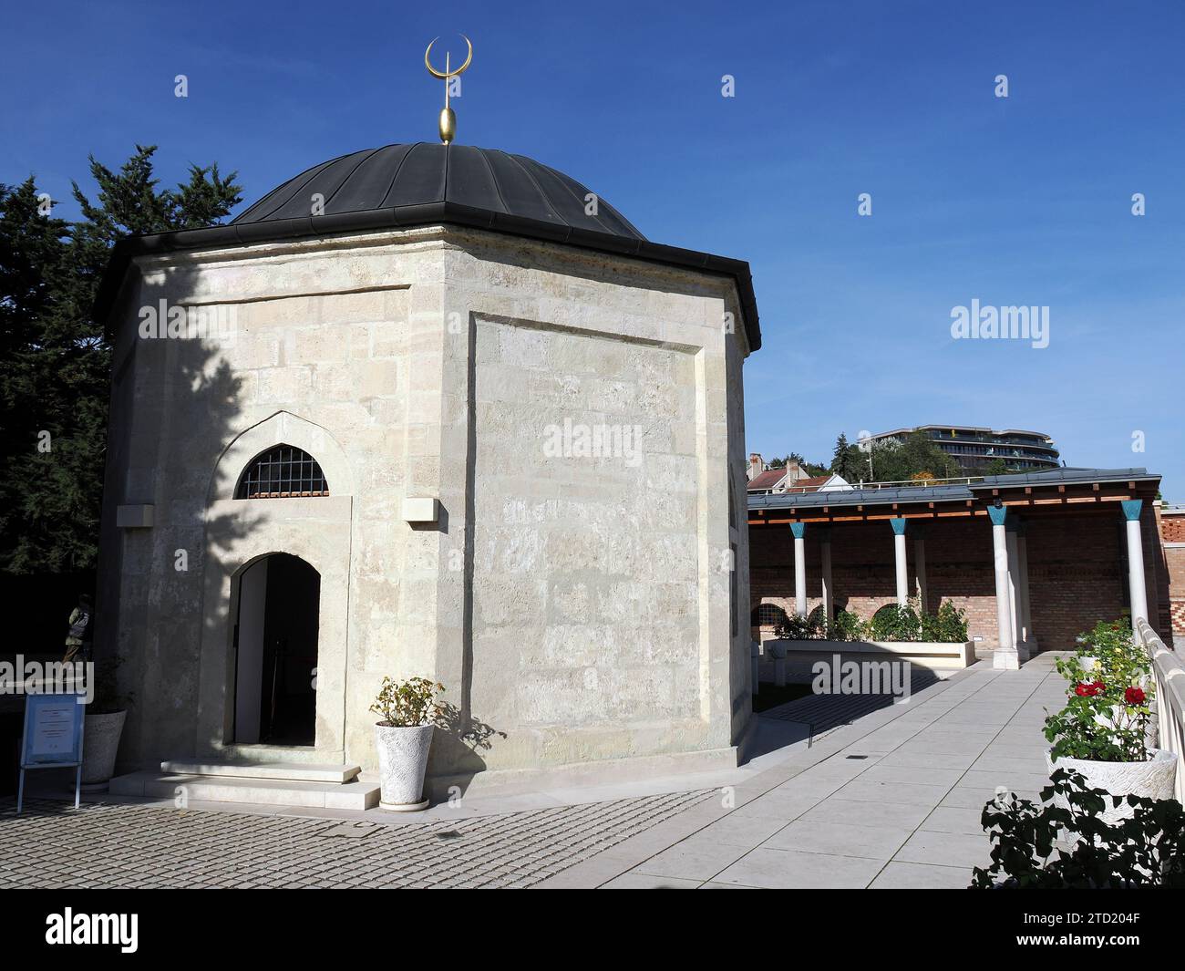 Tombe de Gül Baba, district II, Buda, Budapest, Hongrie, Magyarország, Europe Banque D'Images