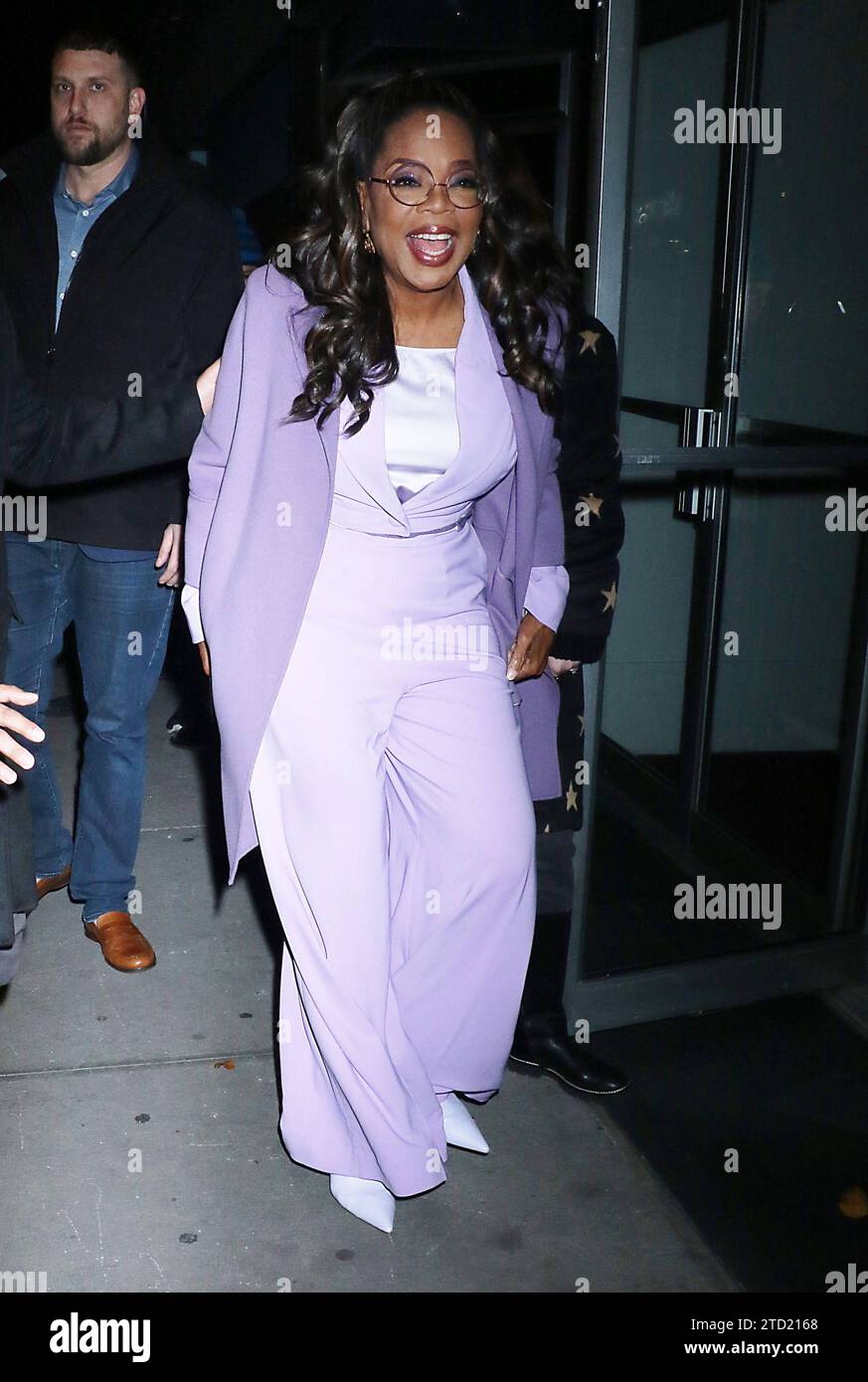 NEW YORK, NY- DÉCEMBRE 14 : Oprah Winfrey vu à la projection et Q&R pour The Color Purple au DGA Theater de New York. Ville le 14 décembre 2023. Droit d'auteur : xRWx Banque D'Images