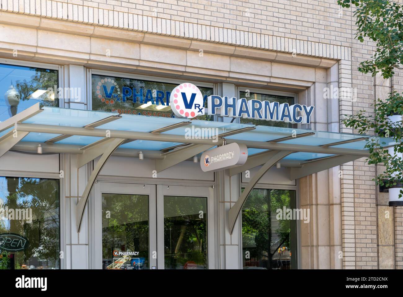 Pharmacie VRx au City Creek Center à Salt Lake City, Utah, États-Unis Banque D'Images