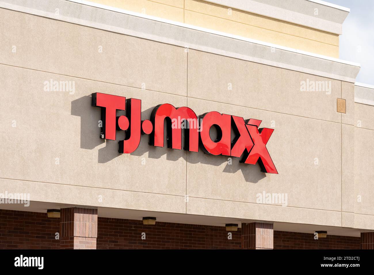 Un magasin T.J. Maxx à Salt Lake City, Utah, États-Unis, 23 juin 2023. TJ Maxx est une chaîne de grands magasins américaine. Banque D'Images