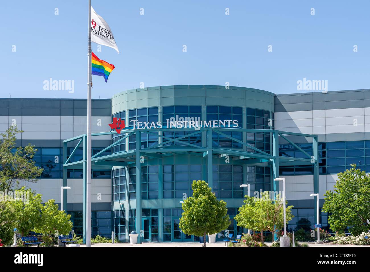Immeuble de bureaux Texas instruments à Lehi City, Utah, États-Unis Banque D'Images