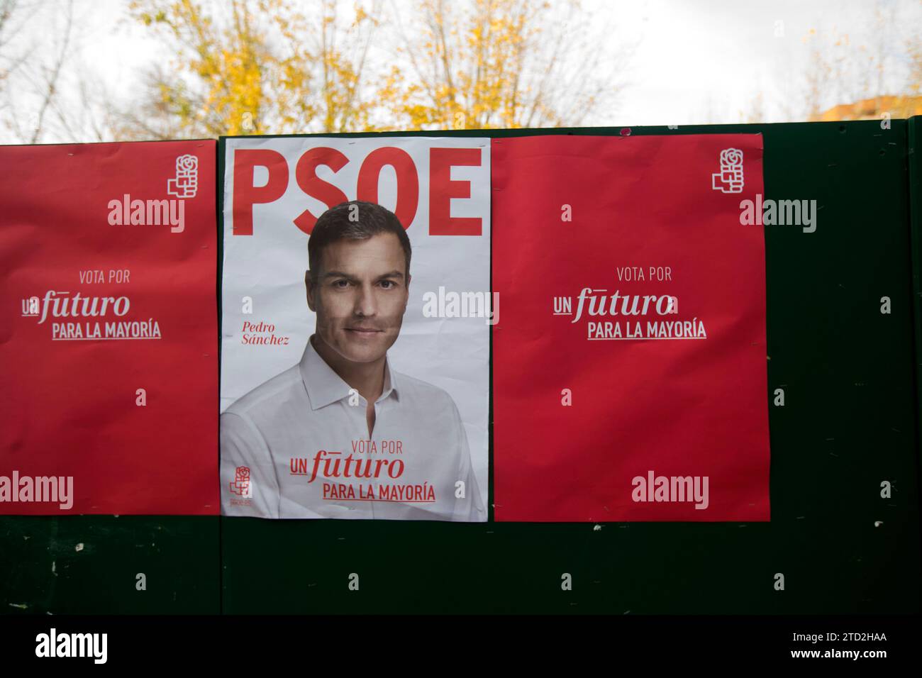 Madrid, 12/04/2015. Affiches électorales. Photo : Ángel de Antonio Archdc. Crédit : Album / Archivo ABC / Ángel de Antonio Banque D'Images Madrid, 12/04/2015. Affiches électorales. Photo : Ángel de Antonio Archdc. Crédit : Album / Archivo ABC / Ángel de Antonio Banque D'Images