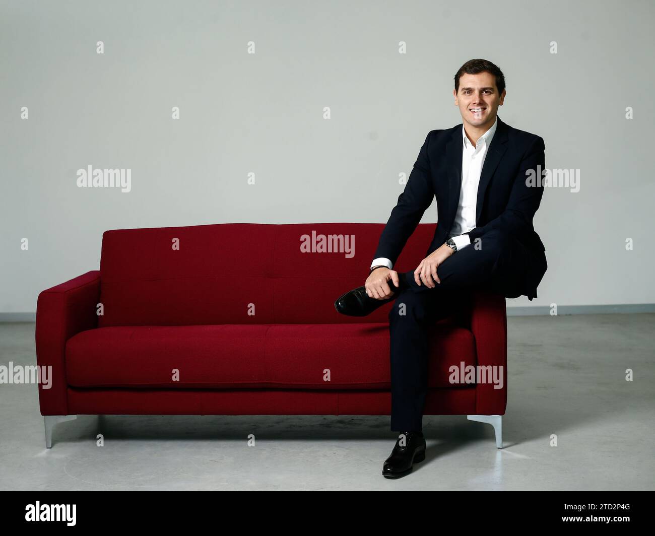 Madrid, 02/05/2017. Entretien avec Albert Rivera. Photo : Oscar del Pozo Archdc. Crédit : Album / Archivo ABC / Oscar del Pozo Banque D'Images