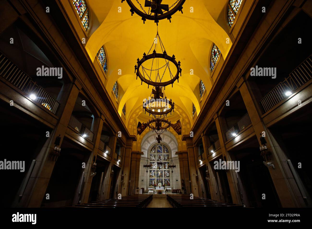 Madrid, 01/30/2017. Paroisse du Saint-Christ de la victoire. Photo : Oscar del Pozo Archdc. Crédit : Album / Archivo ABC / Oscar del Pozo Banque D'Images