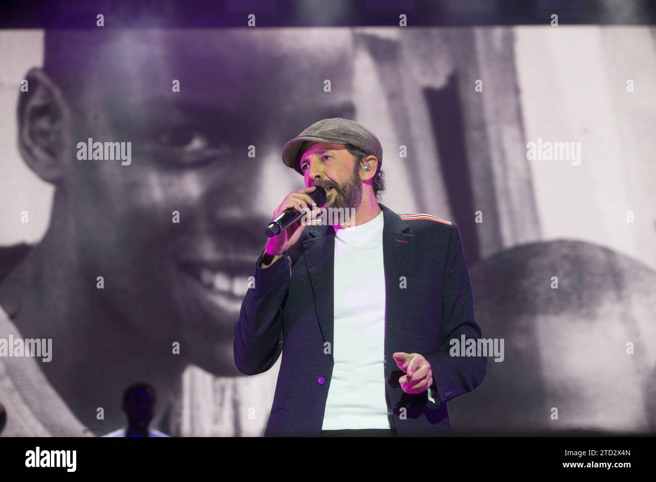 Madrid, 06/27/2018. Concert de Juan Luis Guerra. Photo : Ángel de Antonio Archdc. Crédit : Album / Archivo ABC / Ángel de Antonio Banque D'Images