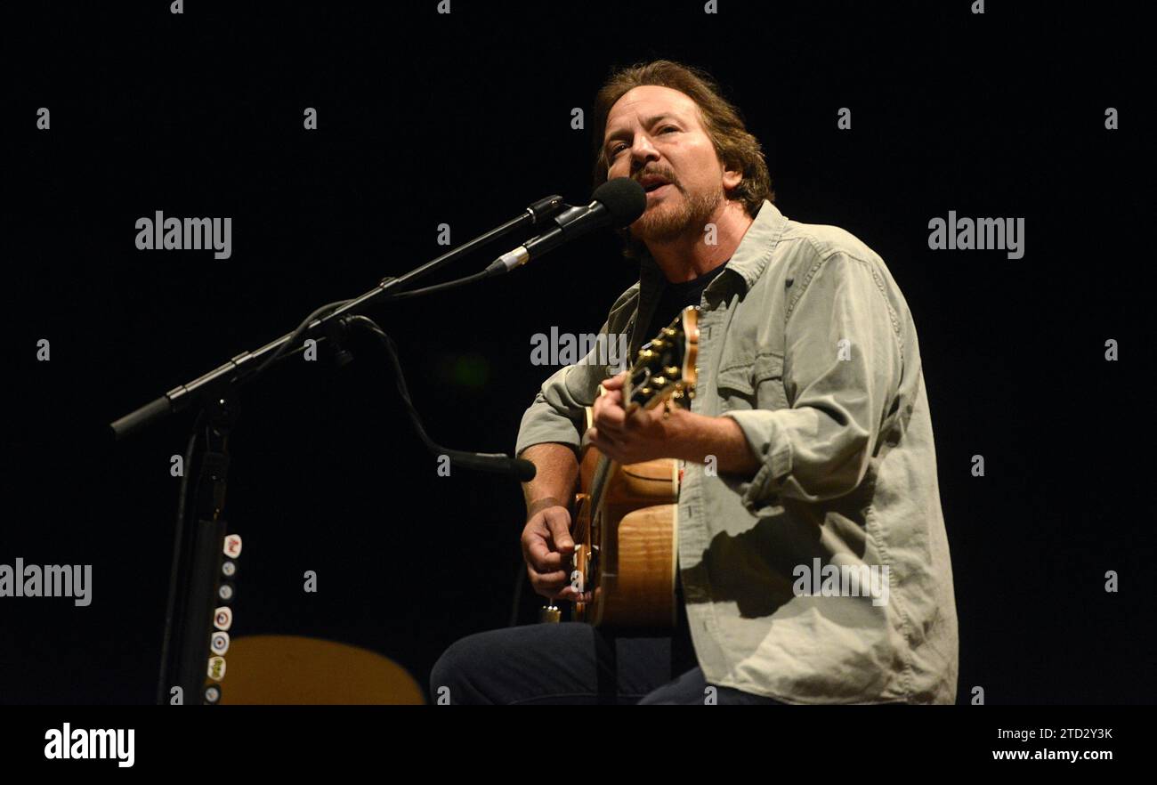 Madrid, 06/22/2019. Concert d'Eddie Vedder. Photo : Maya Balanya Archdc. Crédit : Album / Archivo ABC / Maya Balanya Banque D'Images