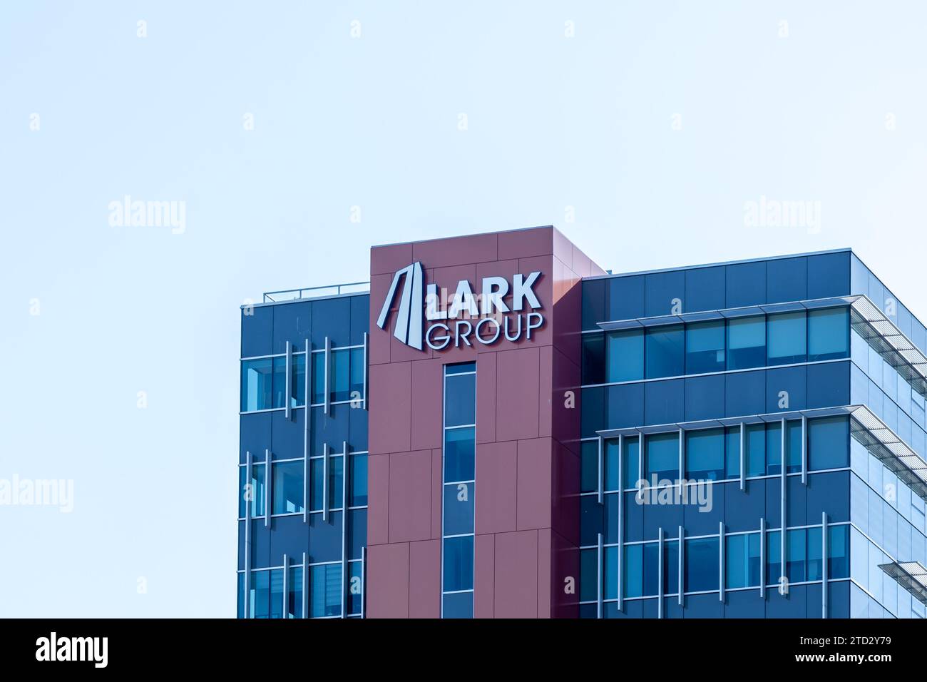 Siège social de Lark Group à Surrey, Colombie-Britannique, Canada Banque D'Images