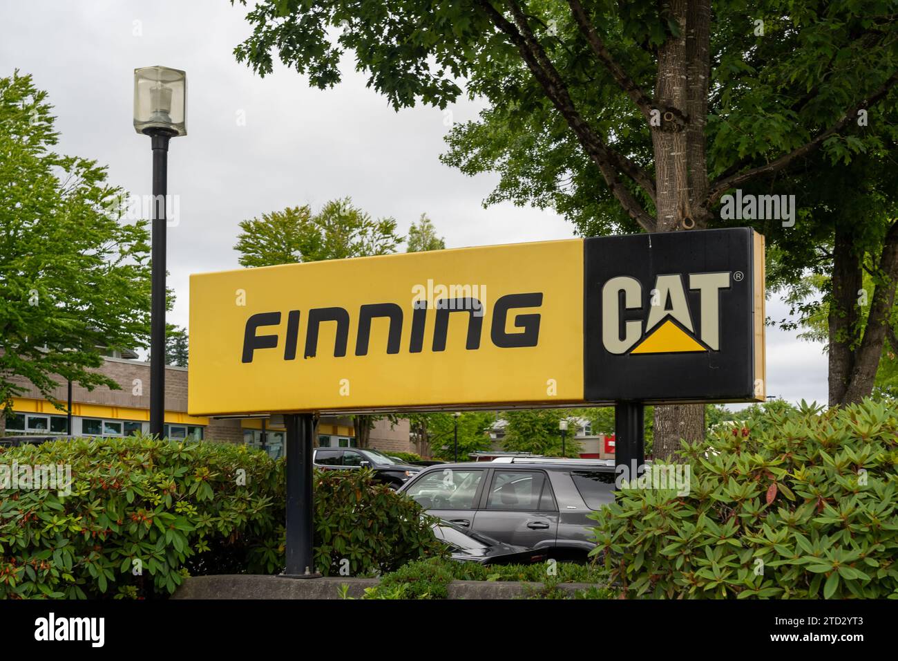 Finning International Inc bureau à Surrey, Colombie-Britannique, Canada Banque D'Images