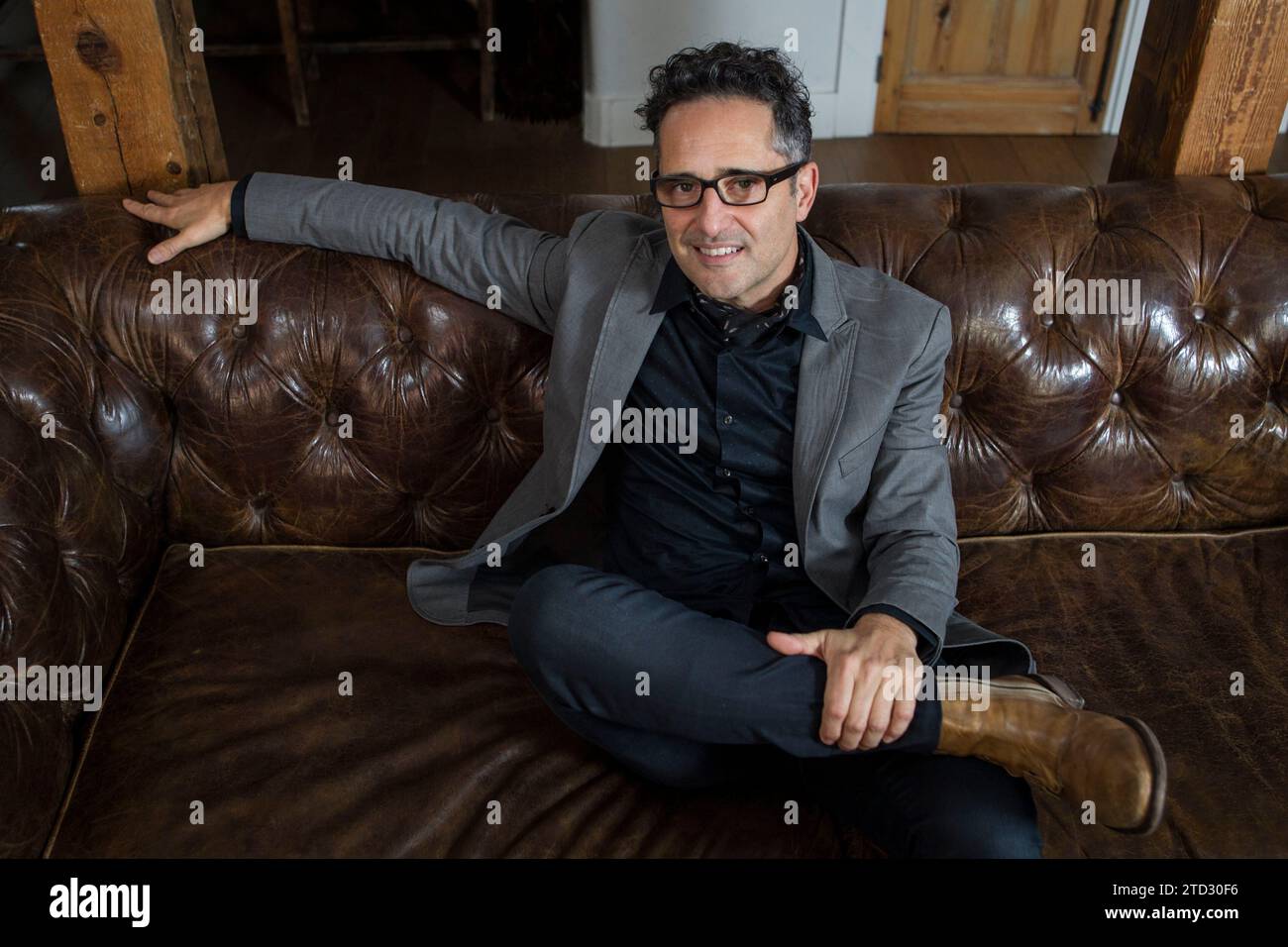 Madrid, 12/04/2018. Entretien avec Jorge Drexler. Photo : Isabel Permuy Archdc. Crédit : Album / Archivo ABC / Isabel B Permuy Banque D'Images Madrid, 12/04/2018. Entretien avec Jorge Drexler. Photo : Isabel Permuy Archdc. Crédit : Album / Archivo ABC / Isabel B Permuy Banque D'Images
