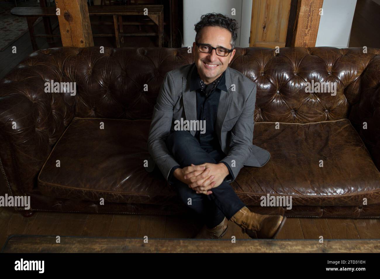 Madrid, 12/04/2018. Entretien avec Jorge Drexler. Photo : Isabel Permuy Archdc. Crédit : Album / Archivo ABC / Isabel B Permuy Banque D'Images Madrid, 12/04/2018. Entretien avec Jorge Drexler. Photo : Isabel Permuy Archdc. Crédit : Album / Archivo ABC / Isabel B Permuy Banque D'Images