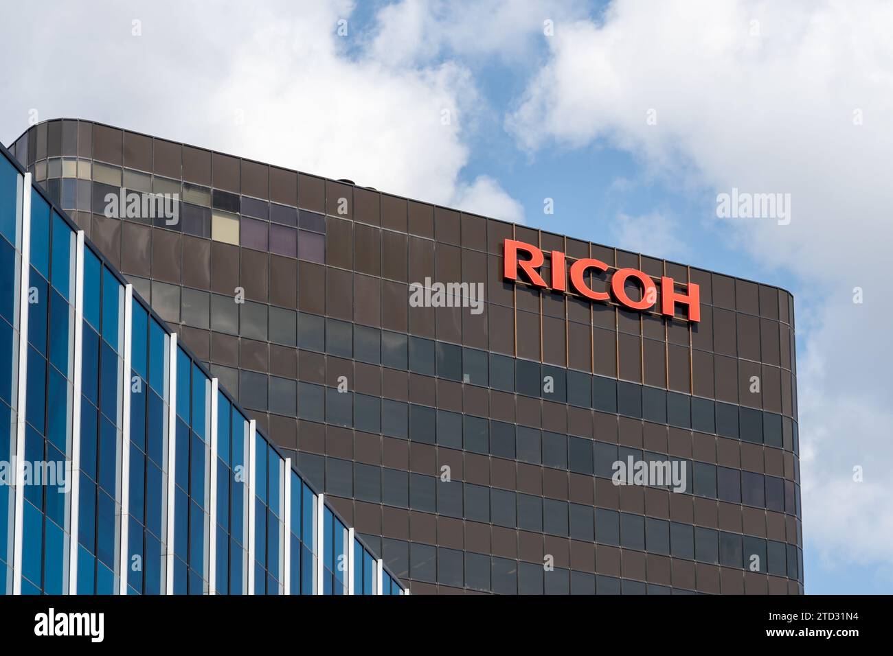 Bureau de Ricoh Canada à Winnipeg, Manitoba, Canada Banque D'Images