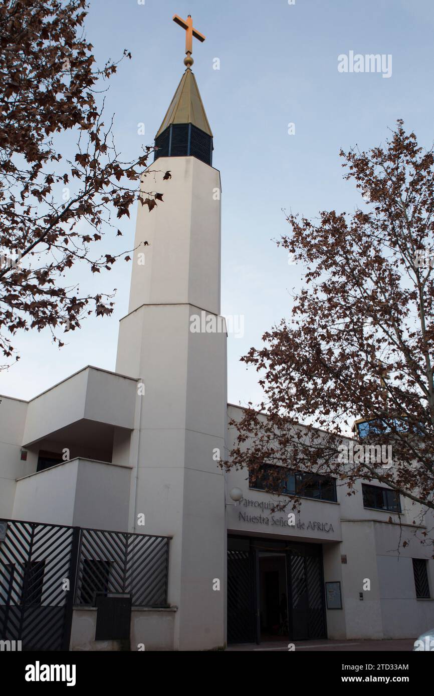 Madrid, 01/08/2019. Paroisse notre-Dame d'Afrique. Photo : Isabel Permuy. Archdc. Crédit : Album / Archivo ABC / Isabel B Permuy Banque D'Images