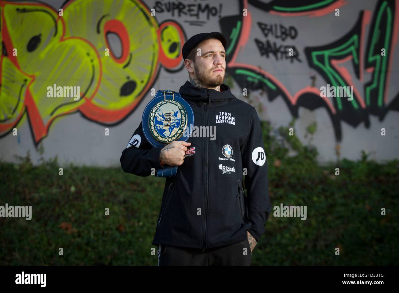 Madrid, 12/04/2018. Entretien avec le boxeur Kerman Lejarraga. Photo : Isabel Permuy Archdc. Crédit : Album / Archivo ABC / Isabel B Permuy Banque D'Images Madrid, 12/04/2018. Entretien avec le boxeur Kerman Lejarraga. Photo : Isabel Permuy Archdc. Crédit : Album / Archivo ABC / Isabel B Permuy Banque D'Images