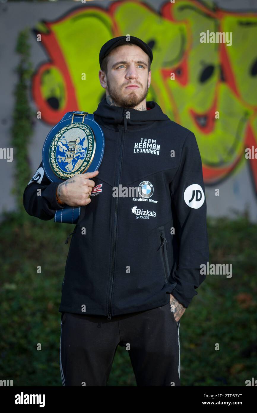 Madrid, 12/04/2018. Entretien avec le boxeur Kerman Lejarraga. Photo : Isabel Permuy Archdc. Crédit : Album / Archivo ABC / Isabel B Permuy Banque D'Images Madrid, 12/04/2018. Entretien avec le boxeur Kerman Lejarraga. Photo : Isabel Permuy Archdc. Crédit : Album / Archivo ABC / Isabel B Permuy Banque D'Images
