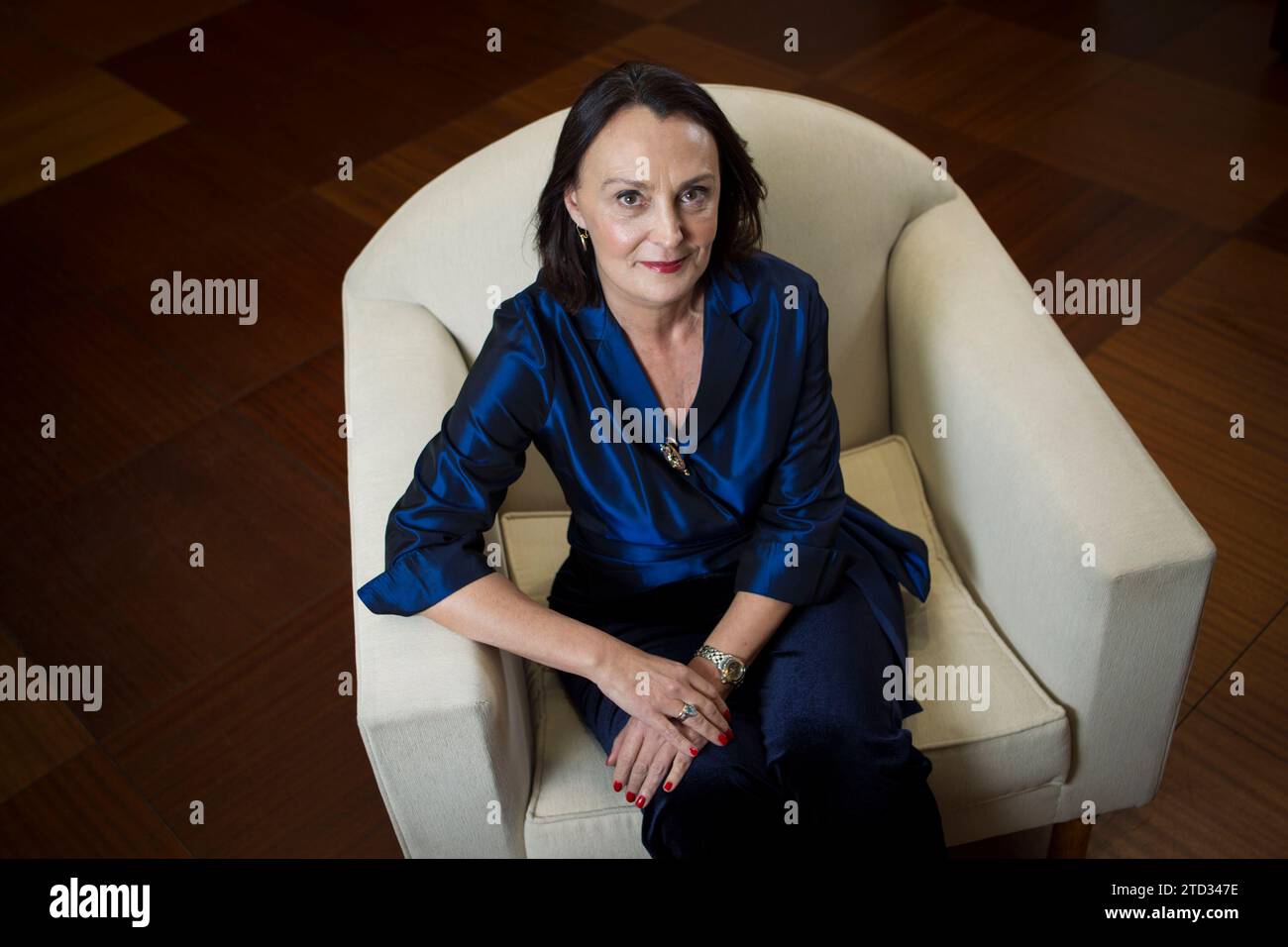 Madrid, 12/04/2018. Entretien avec Yolanda Ibarrola, ministre de la Justice de la Communauté de Madrid. Photo : Isabel Permuy ARCHDC. Crédit : Album / Archivo ABC / Isabel B Permuy Banque D'Images Madrid, 12/04/2018. Entretien avec Yolanda Ibarrola, ministre de la Justice de la Communauté de Madrid. Photo : Isabel Permuy ARCHDC. Crédit : Album / Archivo ABC / Isabel B Permuy Banque D'Images