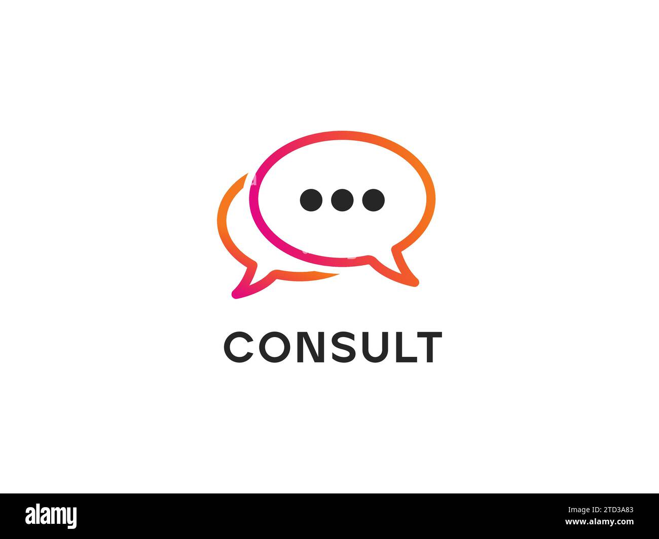 Logo vectoriel d'une société de chat, bot et conseil Illustration de Vecteur Logo vectoriel d'une société de chat, bot et conseil Illustration de Vecteur