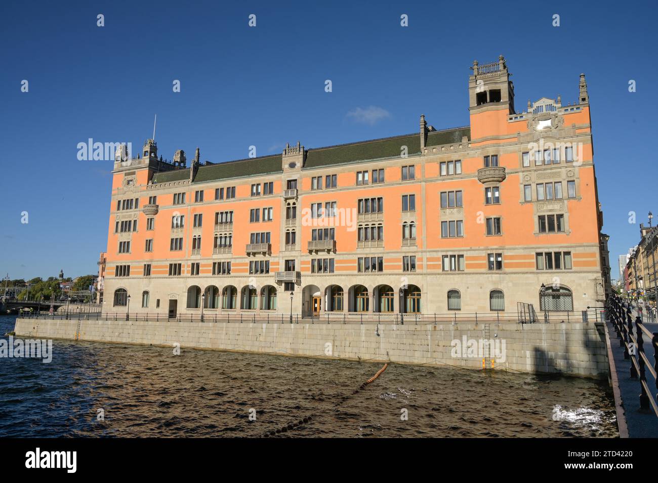 Siège du gouvernement Rosenbad, Cabinet du Premier ministre, Chancellerie d'État, Ministère de la Justice, Stockholm, Suède Banque D'Images