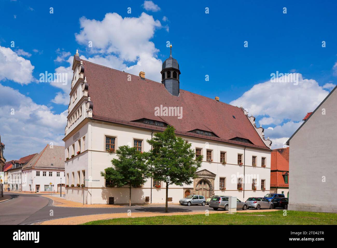 Bad Schmiedeberg Town Hall Banque D'Images
