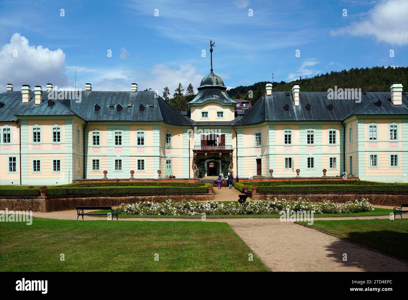 Château, Manetin, Manetin, région de Pilsen, République tchèque, Manetin, Manetin, Bohême occidentale, République tchèque Banque D'Images