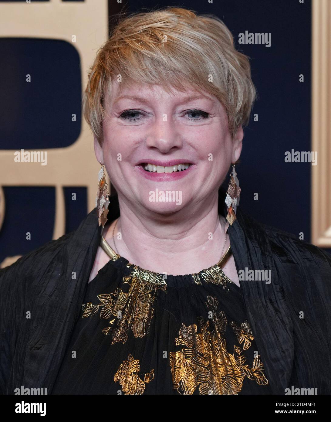 Alison Arngrim arrive à la 50e cérémonie annuelle des Daytime Emmy Awards qui se tient à l’hôtel The Westin Bonaventure à Los Angeles, CA, le vendredi 15 décembre 2023. (Photo de Sthanlee B. Mirador/Sipa USA) Banque D'Images