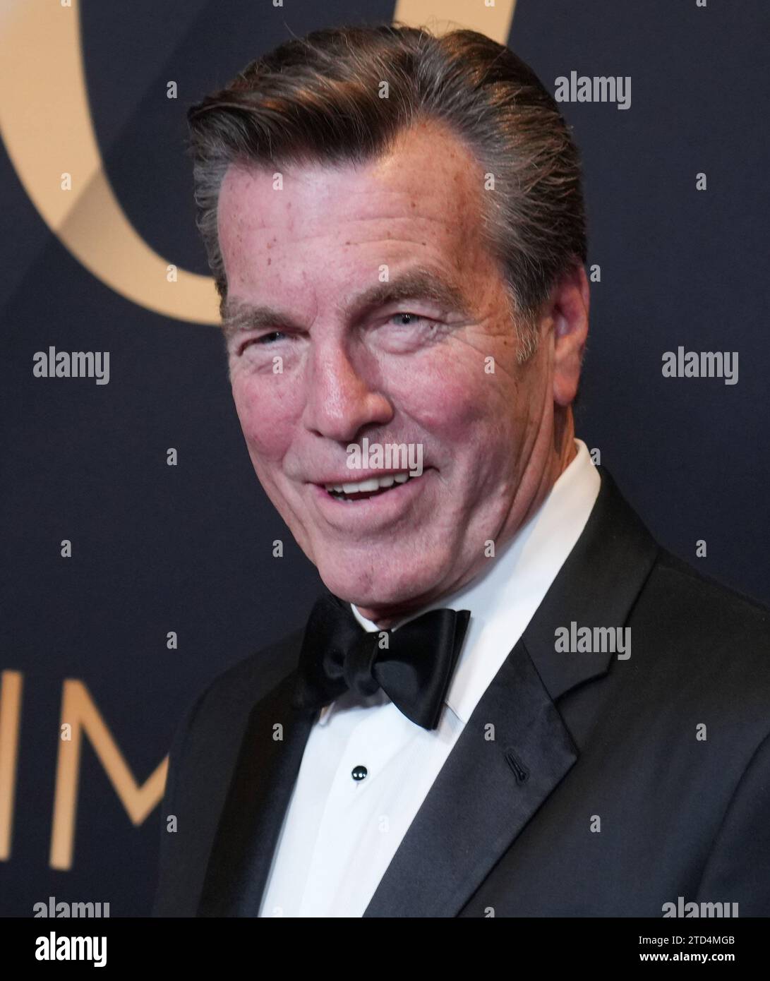 Peter Bergman arrive à la 50e cérémonie annuelle des Daytime Emmy Awards qui se tient à l’hôtel The Westin Bonaventure à Los Angeles, CA, le vendredi 15 décembre 2023. (Photo de Sthanlee B. Mirador/Sipa USA) Banque D'Images