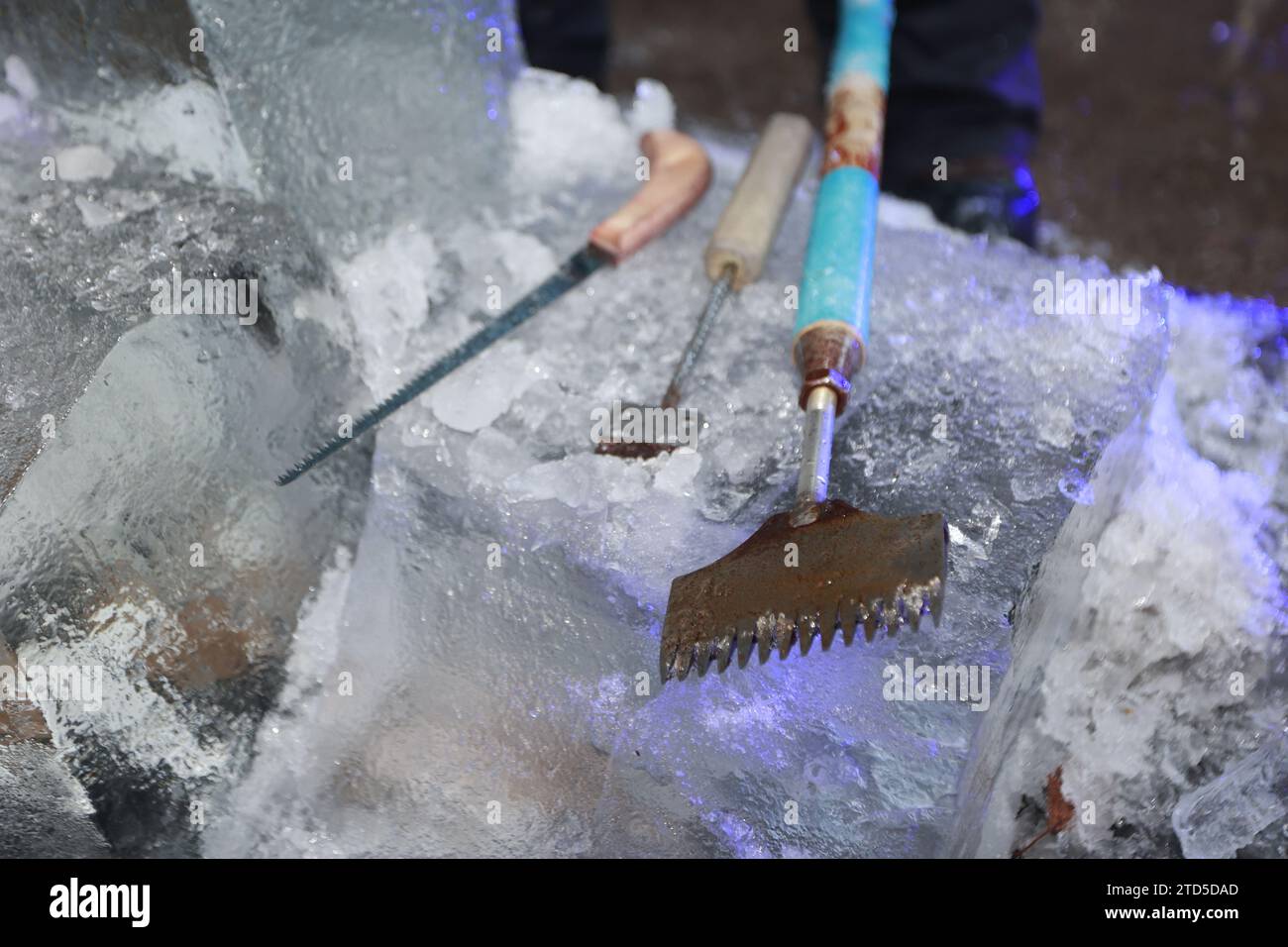 Pic à Glace à Trois Branches, Pic à Glace - Outils De Sculpture Sur Glace | Outils De Sculpture Sur Glace, Outil Pratique Pour Briser La Glace Du Vin