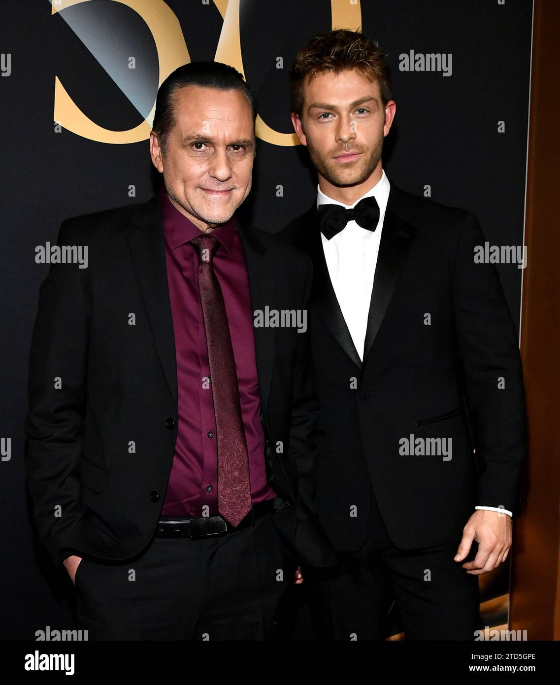 Los Angeles, États-Unis. 15 décembre 2023. Maurice Benard et Evan Hofer participent à la 50e édition des Daytime Emmy Awards qui se tient au Westin Bonaventure Hotel & Suites le 15 décembre 2023 à Hollywood, CA ©Steven Bergman/AFF-USA.COM Credit : AFF/Alamy Live News Banque D'Images