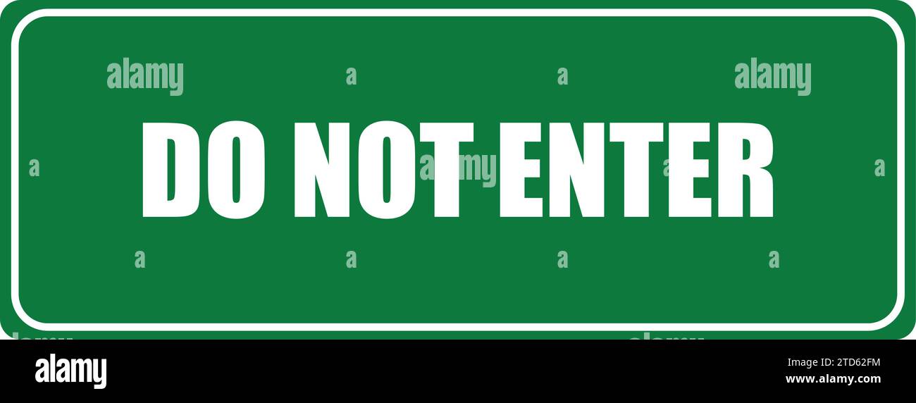 N'entrez pas sans autorisation icône | pas d'entrée | interdit Illustration de Vecteur