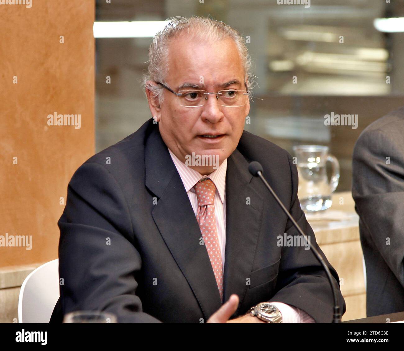 07/06/2011. Séville. 7,7.11. Conférence Rafal Blanco. Directeur de l'agence des travaux publics, ABC. Photo : JMSerrano. Archsev. Crédit : Album / Archivo ABC / Juan Manuel Serrano Becerra Banque D'Images