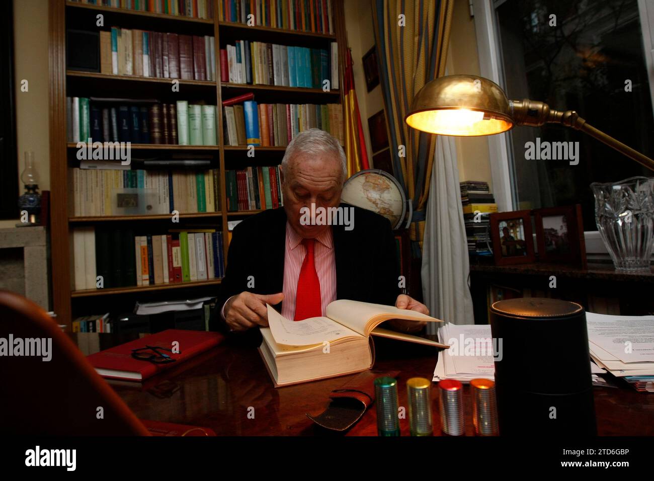 Madrid, 12/15/2011. Entretien avec José Manuel García Margallo. Photo : Ángel de Antonio Archdc. Crédit : Album / Archivo ABC / Ángel de Antonio Banque D'Images