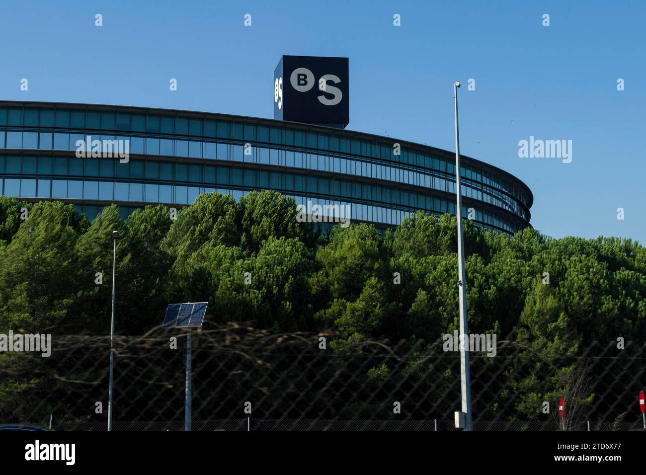 Sant Cugat del Valles (Barcelone), 10/05/2017. Siège social de Banco Sabadell. Photo : Inés Baucells Archdc. Crédit : Album / Archivo ABC / Inés Baucells Banque D'Images