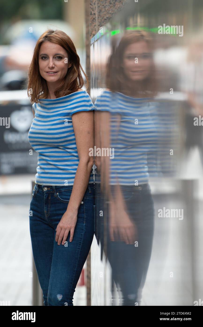 Barcelone, 09/07/2018. Entretien avec Andrea Levy. Photo : Inés Baucells Archdc. Crédit : Album / Archivo ABC / Inés Baucells Banque D'Images