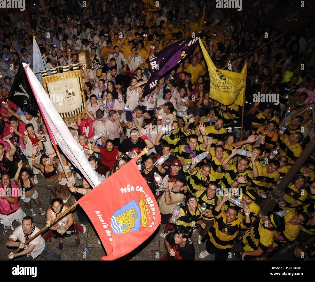 08/24/2013. Alcala de henares. Madrid. Espagne. Festivals d'Alcala. Annonce des foires de la peinture roiero 'toujours comme ceci' photo : de San Bernardo. Archidc de Saint Bernard. Crédit : Album / Archivo ABC / Eduardo San Bernardo Banque D'Images