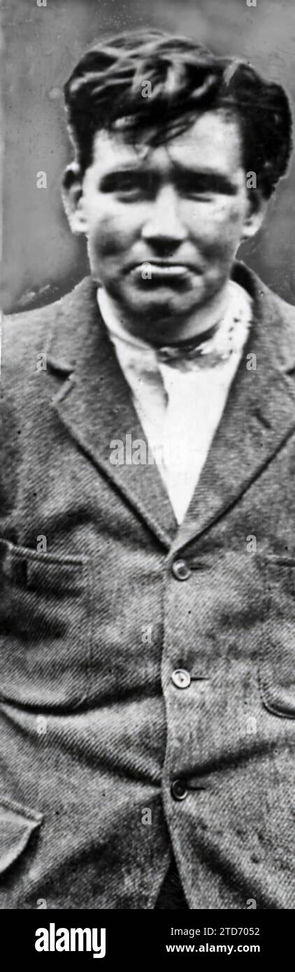 06/30/1922. James Connolly, assassin du maréchal Wilson, arrêté à la suite de l'attaque. Crédit : Album / Archivo ABC Banque D'Images