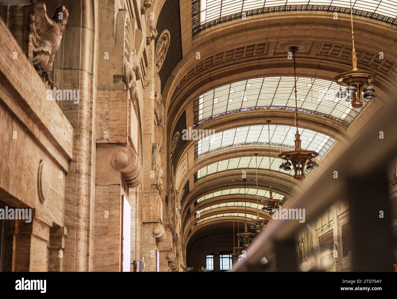 Gare de Milan, Italie Banque D'Images