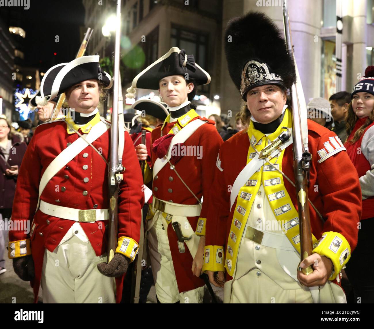 16 décembre 2023 : la 250e Boston Tea Party a lieu dans des lieux emblématiques reproduisant les réunions menant au port de Boston où le thé est jeté par-dessus bord des navires. (Image de crédit : © Christy Prosser/ZUMA Press Wire) USAGE ÉDITORIAL SEULEMENT! Non destiné à UN USAGE commercial ! Banque D'Images 16 décembre 2023 : la 250e Boston Tea Party a lieu dans des lieux emblématiques reproduisant les réunions menant au port de Boston où le thé est jeté par-dessus bord des navires. (Image de crédit : © Christy Prosser/ZUMA Press Wire) USAGE ÉDITORIAL SEULEMENT! Non destiné à UN USAGE commercial ! Banque D'Images